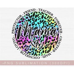Mom Png, Mom Life Png for Tumbler, Mom Mode png For Shirts Sublimation or Print, Mother's Day Png Digital File Instant D