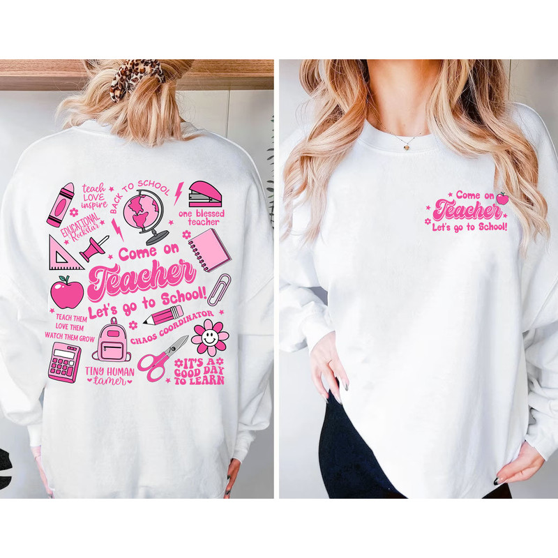 In My Era PNG, Barb Svg Png, Barb girl, Come On Lets Go Party, Pink Doll Shirt, Doll PNG Retro Pink Wavy Png Shirt - 2.jpg