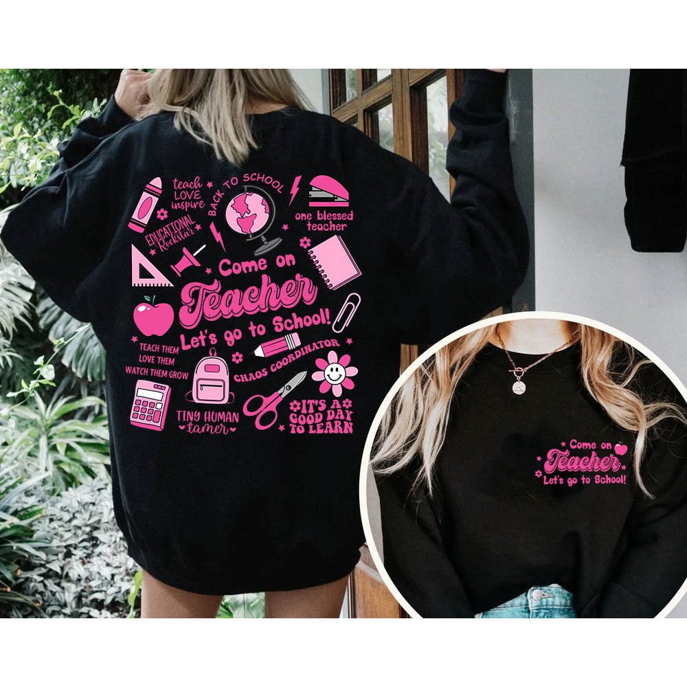 In My Era PNG, Barb Svg Png, Barb girl, Come On Lets Go Party, Pink Doll Shirt, Doll PNG Retro Pink Wavy Png Shirt - 3.jpg