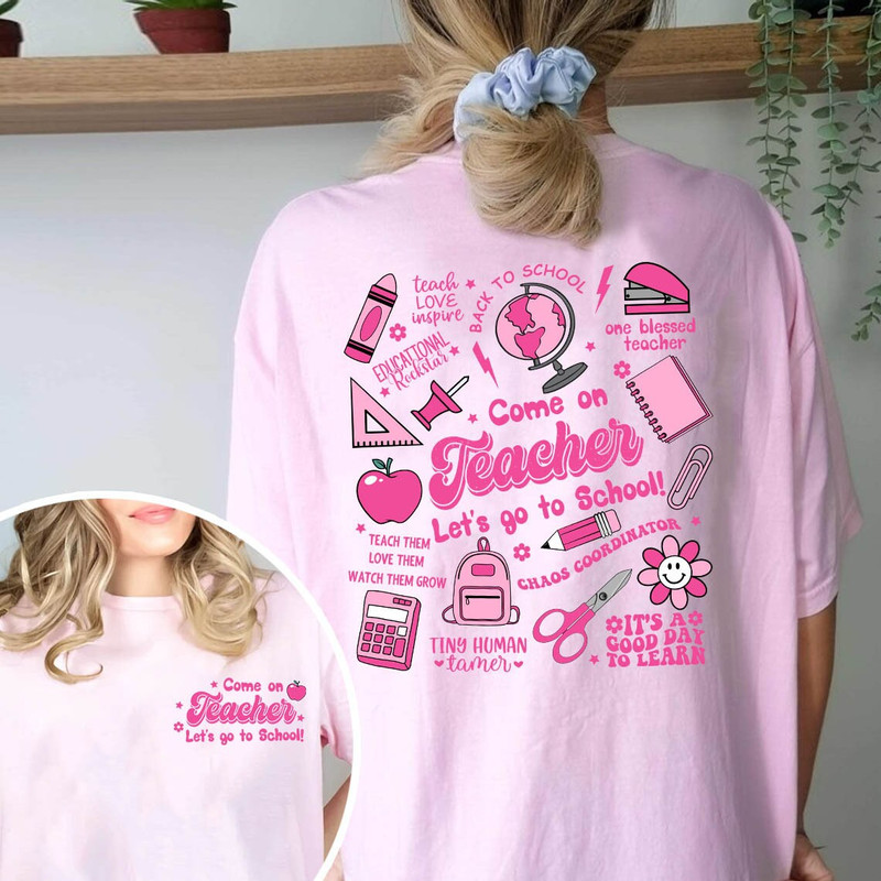 In My Era PNG, Barb Svg Png, Barb girl, Come On Lets Go Party, Pink Doll Shirt, Doll PNG Retro Pink Wavy Png Shirt - 4.jpg