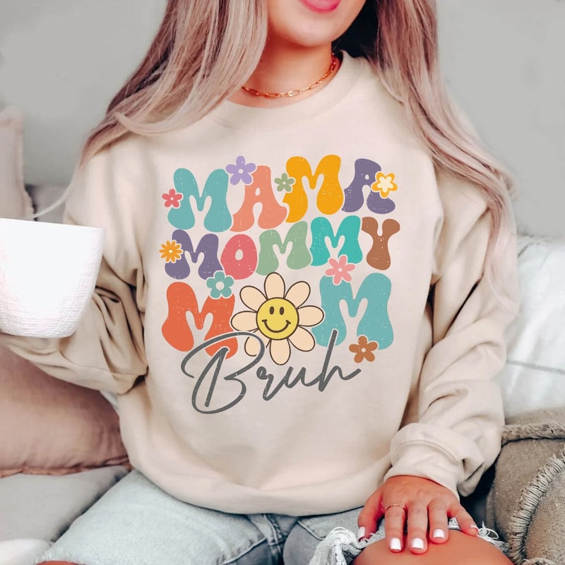 Mom Png, Mama Mommy Mom Bruh Png, Wavy Groovy PNG, Boho Retro Vintage Png Mama Png Shirt, Mother's Day Sublimation design - 2.jpg