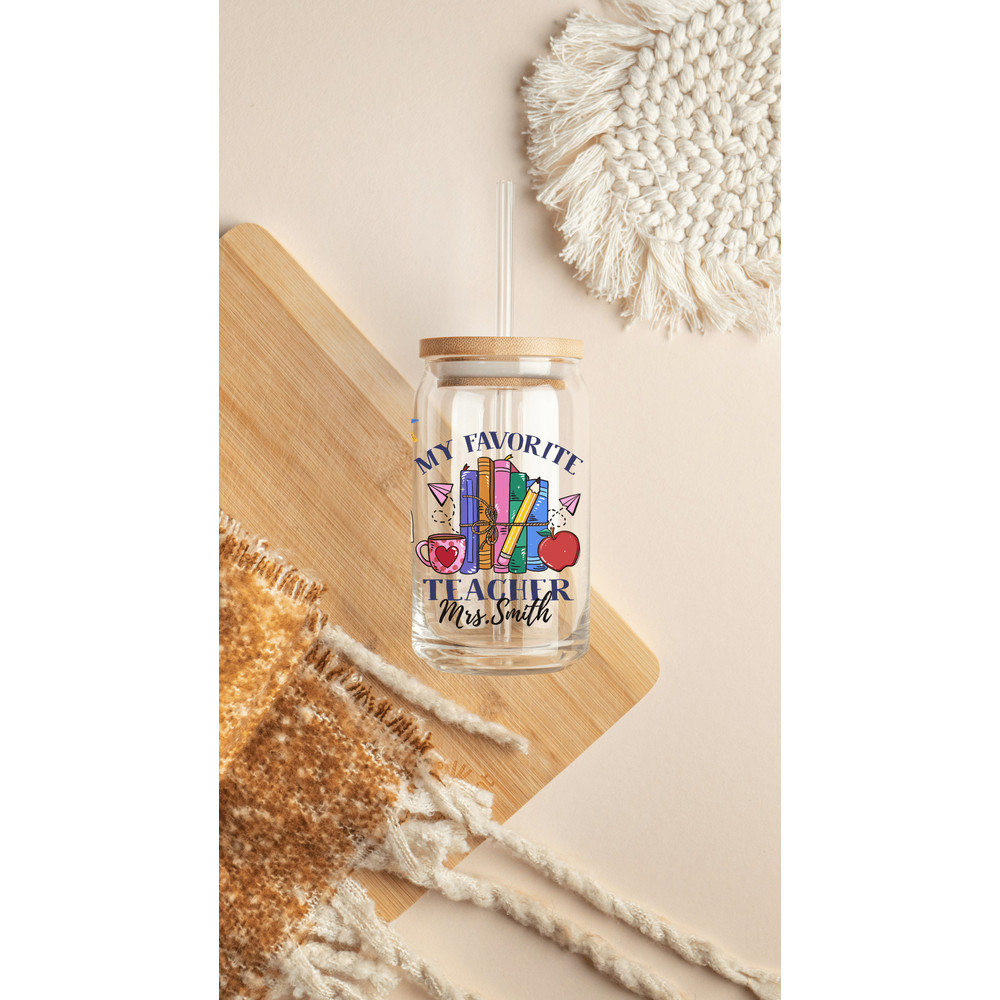 Teacher Fuel 16oz Libbey Glass Can Png Wrap, Libbey PNG Glass Can Wrap Sublimation Teacher PNG Teacher Appreciation Gift Teacher Gift - 2.jpg