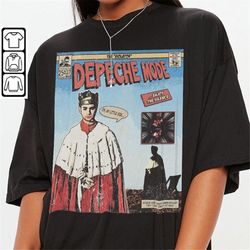 depeche mode comic shirt, sweatshirt vintage album violator song enjoy the silence memento tour 2023 tee comic book art