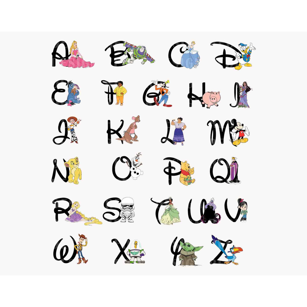 Alphabet Letters Png, Princess Png, Family Trip Png, Vacay Mode Png, Magical Kingdom Png, Family Vacation Png, Family Matching Shirt Png - 1.jpg