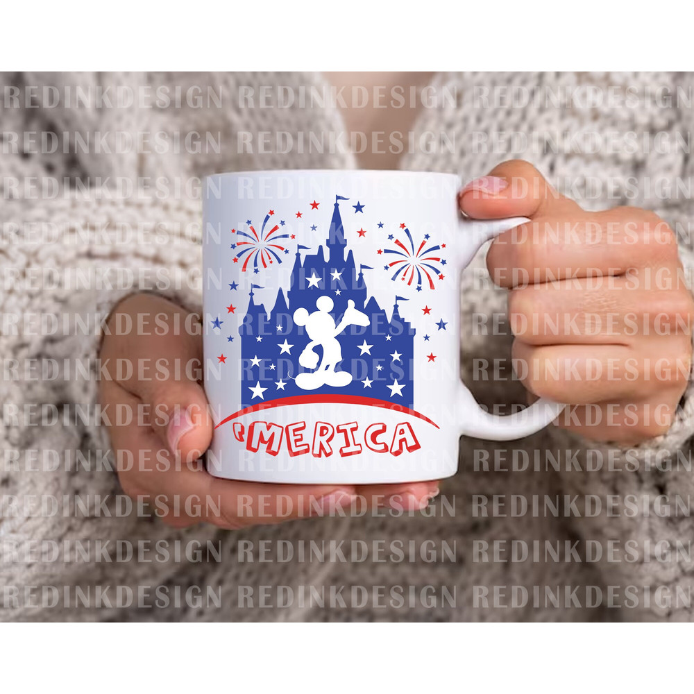 America Svg, Magical Castle Svg, July 4th Svg, 4th Of July Svg, American Svg, Patriotic Svg, Independence Day Svg, Fourth Of July Shirt Svg - 2.jpg