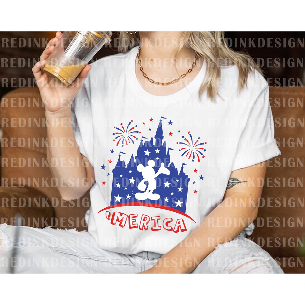 America Svg, Magical Castle Svg, July 4th Svg, 4th Of July Svg, American Svg, Patriotic Svg, Independence Day Svg, Fourth Of July Shirt Svg - 3.jpg