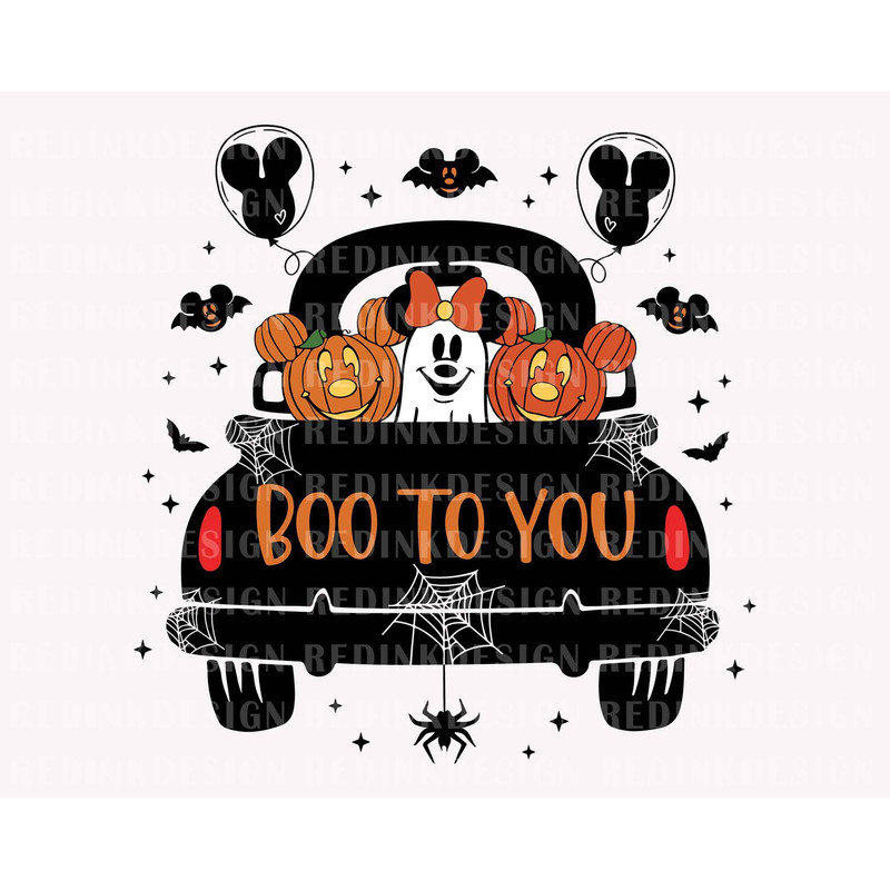 Booo Too Youu SVG, Halloween Svg, Halloween Truck Svg, Spooky Svg, Pumpkin Svg, Trick Or Treat Svg, Halloween Shirt Png Svg Cricut File - 1.jpg