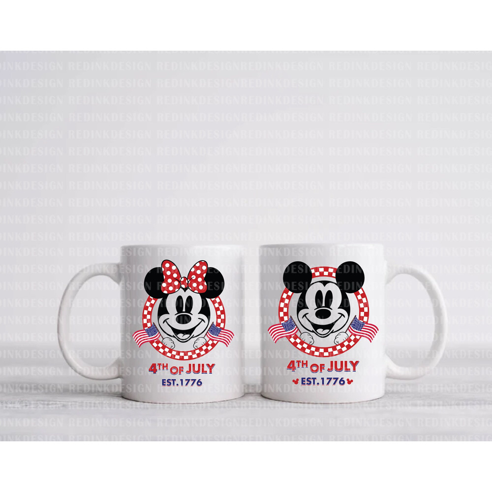 Bundle 4th of July Est1776 Svg, Happy 4th of July Svg, July 4th Svg, America, American Flag Svg, Independence Day Svg, Mouse Head Svg - 2.jpg