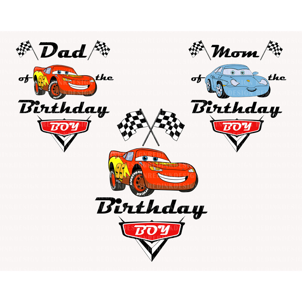 Bundle Birthday Boy Png, Cars Birthday Png, Magical Kingdom Png, Birthday Squad Png, Family Matching Shirt Png, Car Sublimation Design - 1.jpg