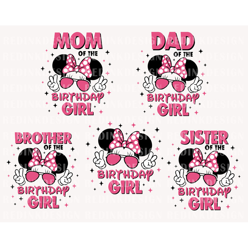 Bundle Birthday Girl Svg, It's My Birthday Svg, Birthday Shirt Svg, Mouse Birthday Svg, Birthday Party Svg, Digital Download, Birthday Svg - 1.jpg