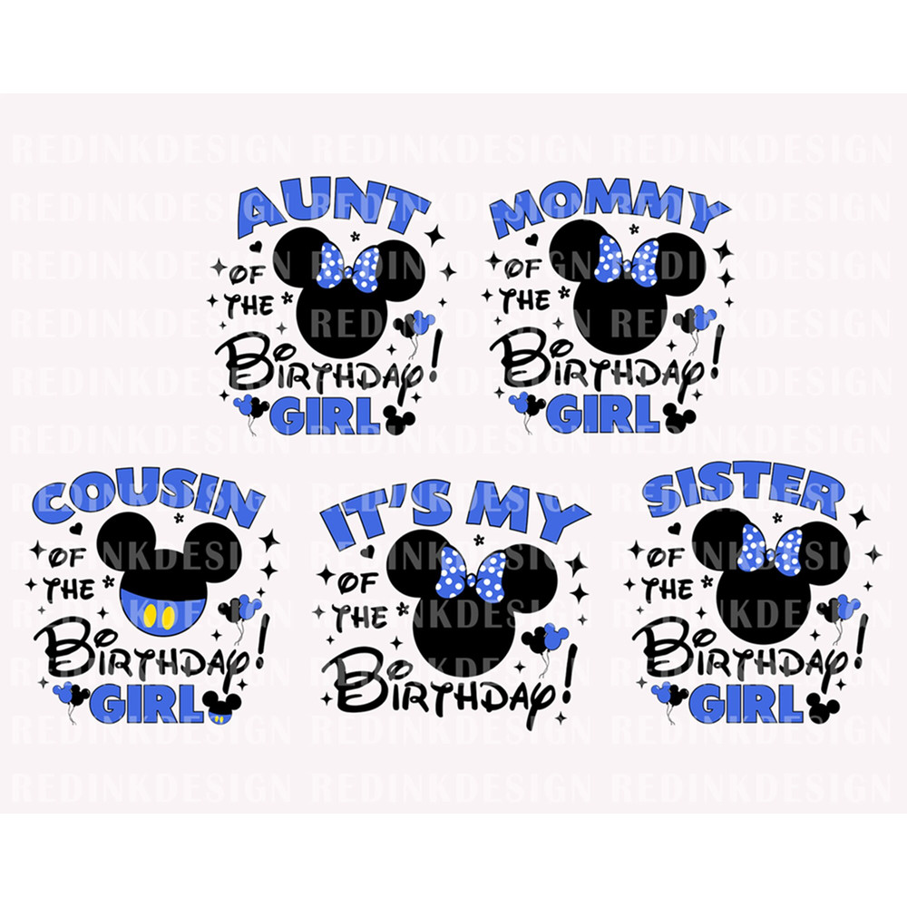 Bundle Birthday Girl Svg, It's My Birthday Svg, Birthday Shirt Svg, Mouse Birthday Svg, Birthday Party Svg, Digital Download, Mouse Head Svg - 1.jpg