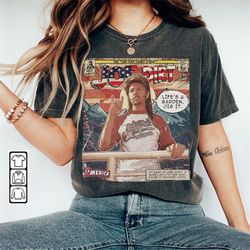 joe dirt comic shirt, crowley 90s vintage merch book art, david spade joe dirt meme 2023 retro graphic tee unisex gift h