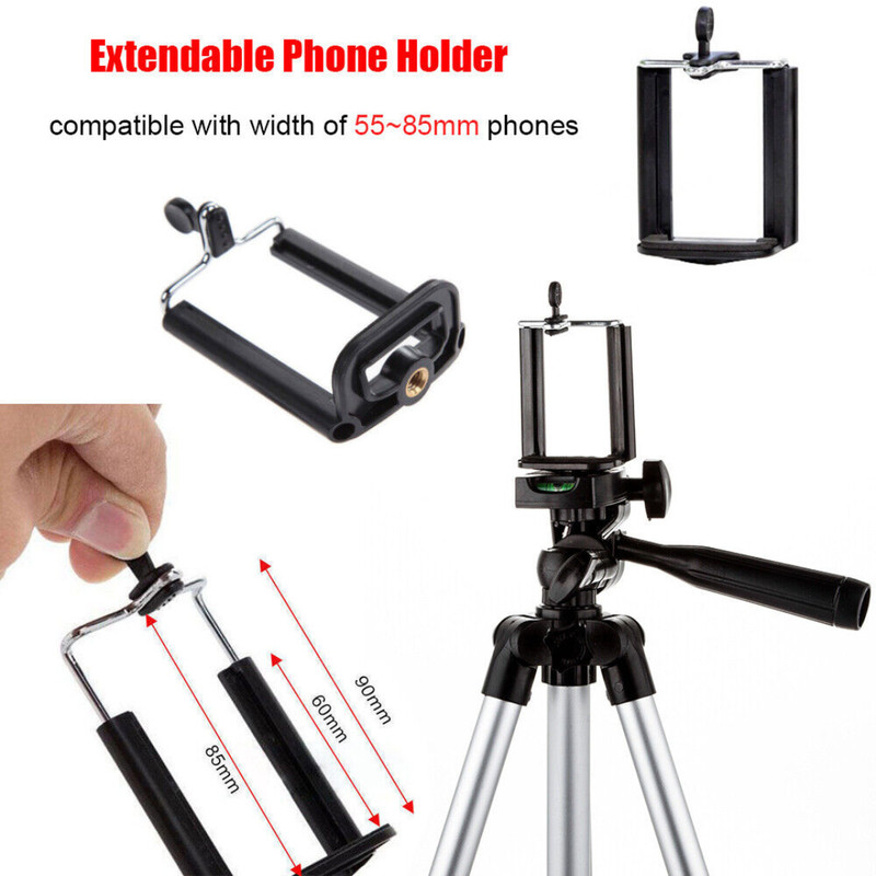 Professional Camera Phone Holder Tripod Stand for Smartphone iPhone Samsung+ Bag (7).png