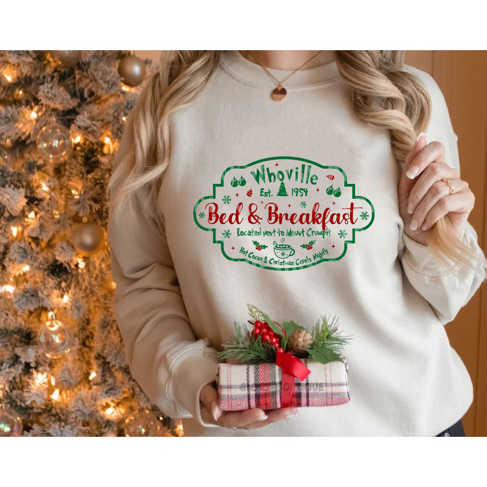 Bed And Breakfast Christmas Sign Svg, Christmas Movie Svg, Farmhouse Christmas Svg, Xmas, Winter Svg, Christmas Shirt, Holiday Season Svg - 2.jpg