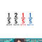 One Fifth Two Fifth Red Fifth Blue Fifth Math Teacher png, sublimation copy.jpg