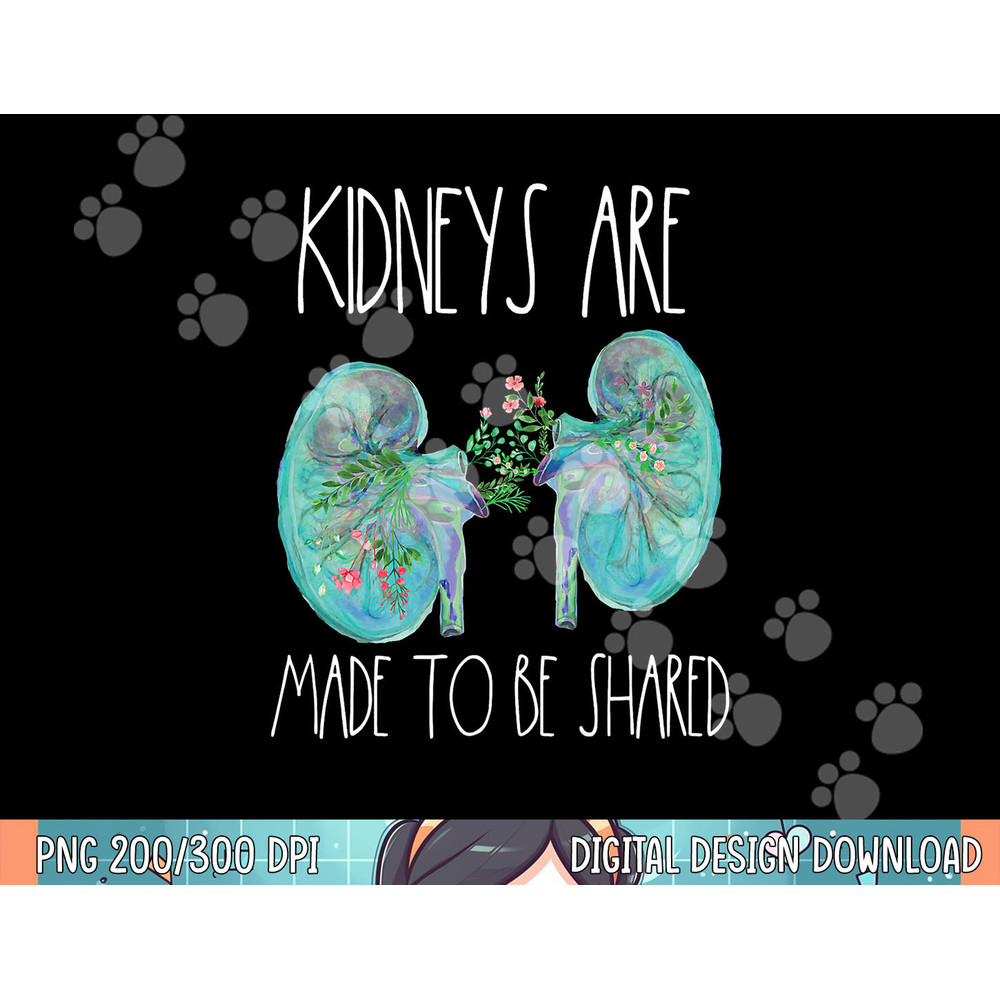 One Kidney Transplant Donor Kidney Surgery Dialysis Tech png, sublimation.jpg