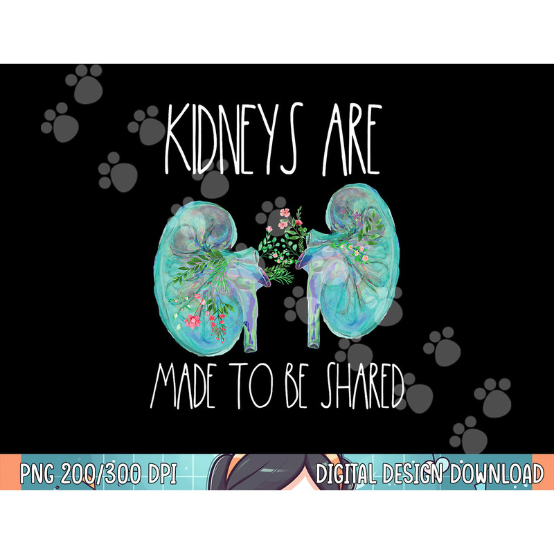 One Kidney Transplant Donor Kidney Surgery Dialysis Tech png, sublimation.jpg