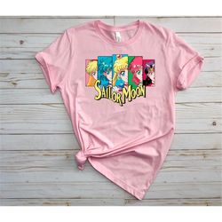 sailor moon anime shirt, anime manga graphic tee for women, sailor moon shirt, anime graphic tees, anime t-shirt