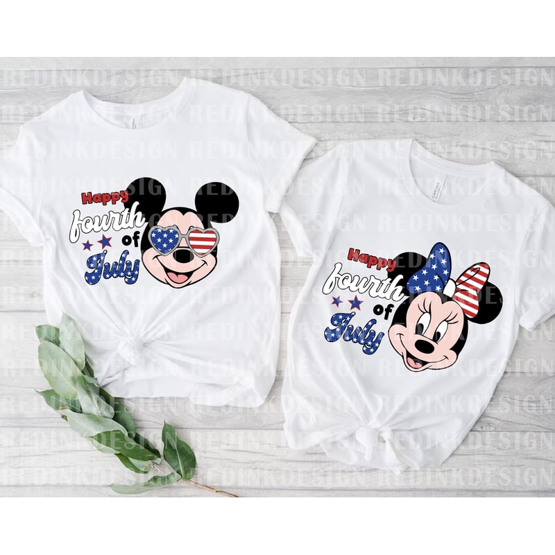 Bundle Happy 4th of July Svg, Mouse Head Svg, Fourth Of July Svg, American Flag Svg, Patriotic Svg, Independence Day Svg, Freedom Shirt Svg - 2.jpg
