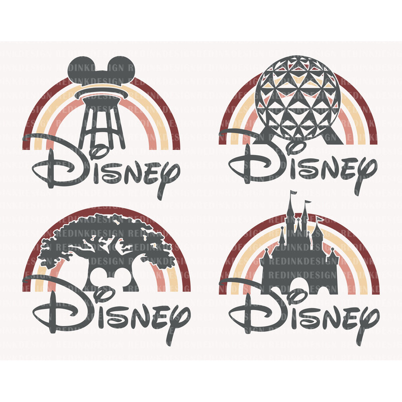 Bundle Magical Kingdom Rainbow Svg, Family Vacation Svg, Vacay Mode Svg, Magical Castle Svg, Family Shirt, Digital Download, Family Trip Svg - 1.jpg