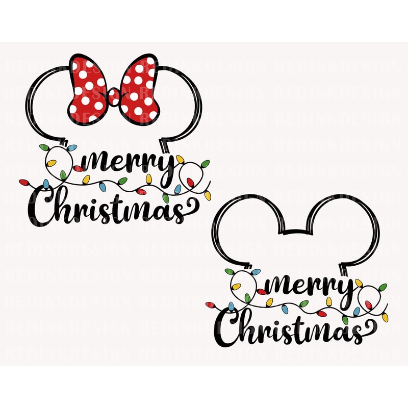 Bundle Merry Christmas SVG, Christmas Light Svg, Christmas Mouse, Family Vacation, Christmas Friends, Christmas Shirt, Holiday Season Svg - 1.jpg