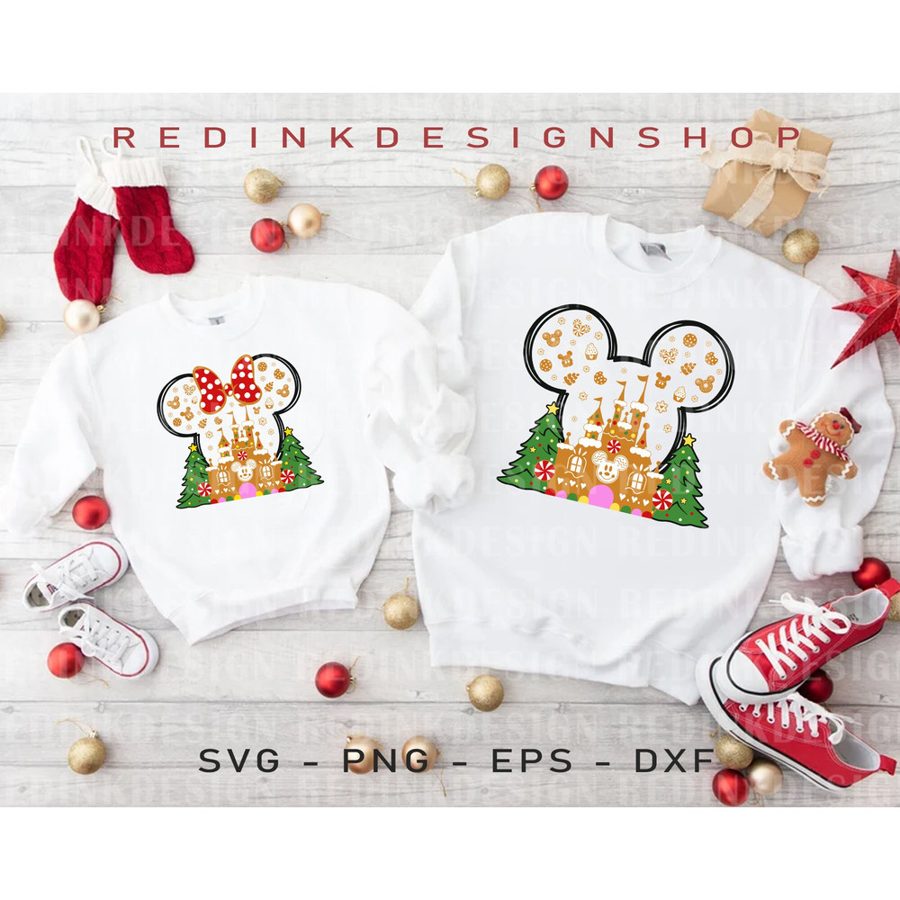Bundle Merry Christmas SVG, Gingerbread House Svg, Christmas Mouse, Christmas Snacks Svg, Mouse Castle, Christmas Shirt, Holiday Season Svg - 3.jpg
