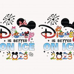 bundle mouse on ice png, family vacation png, family trip pn