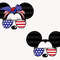 Bundle Mouse With Sunglasses Svg, Fourth of July Svg, July 4th Svg, America, American Flag Svg, Independence Day Svg, Mouse Head Svg - 1.jpg