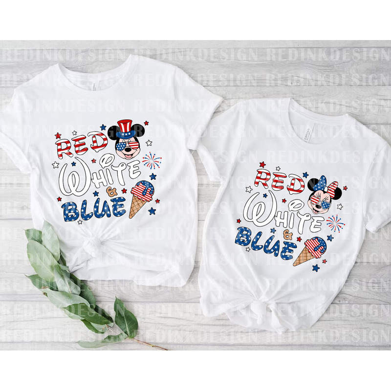 Bundle Red White Blue Svg, Happy 4th of July Svg, Mouse Head Svg, Fourth Of July Svg, American Flag Svg, Patriotic Svg, Independence Day Svg - 2.jpg