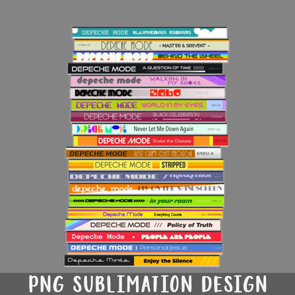 QA0607368-The Sounds of the Depeche Mode Retro 80s CD Stack Fan Art PNG Download.jpg