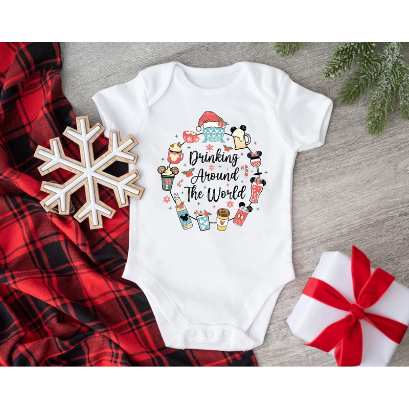 Drinking Around The World Png, Christmas Doodle Png, Christmas Drink Png, Mouse Coffee , Retro Christmas Shirt, Holiday Season Png Files - 2.jpg