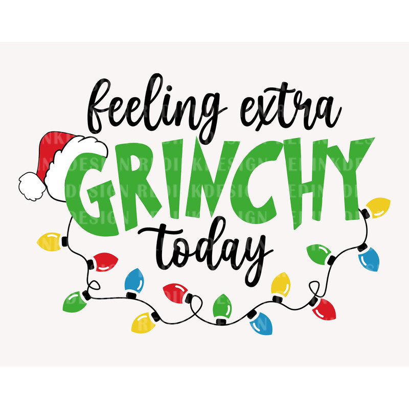 Feeling Extra Today Svg, Santa Hat Svg, Christmas Movie Svg, Xmas Svg, Funny Christmas Svg, Winter Svg, Christmas Shirt, Holiday Season Svg - 1.jpg
