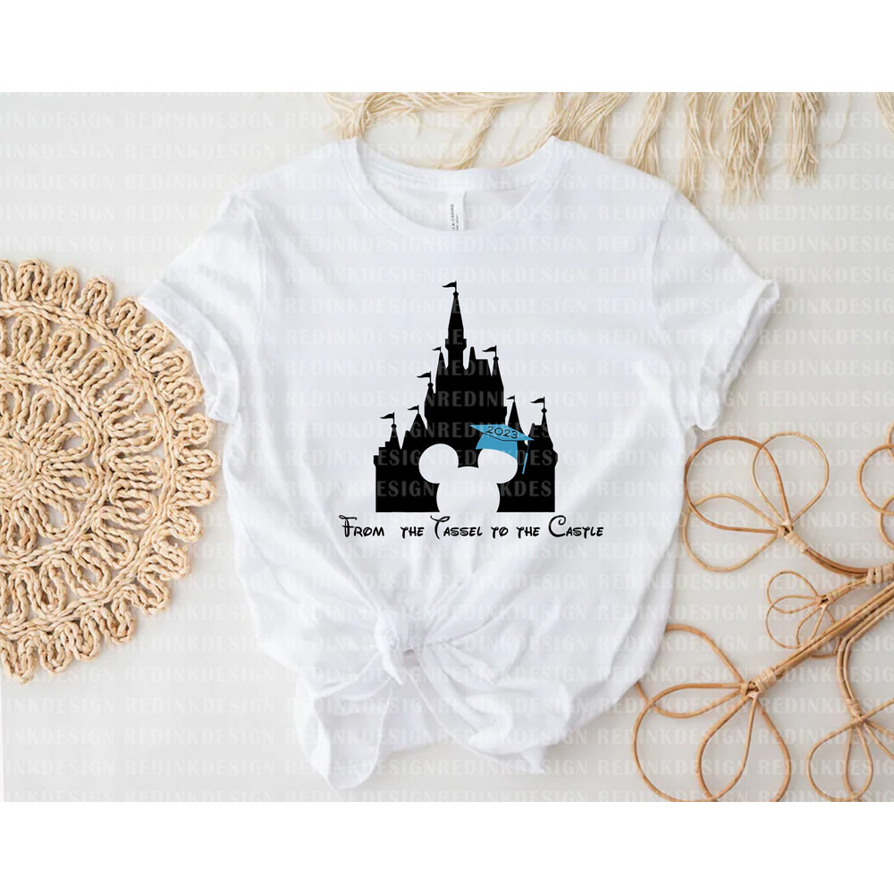 Graduate Tassel To Castle 2023 Svg, Graduation 2023 Svg, Graduate Shirt Svg, Senior 2023 Svg, Class of 2023 Svg, Magical Castle Svg - 2.jpg