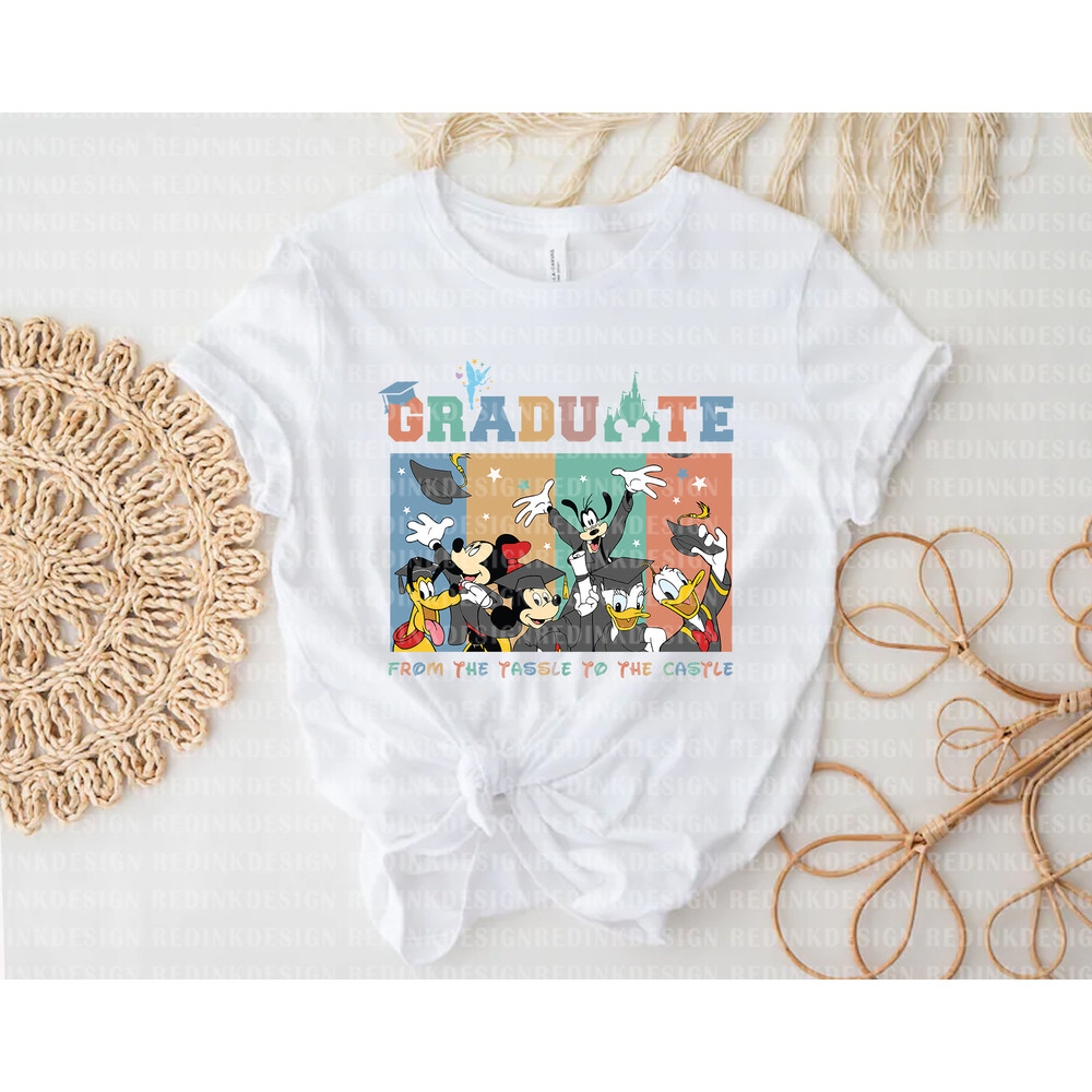 Graduate Tassel To Castle Png, Mouse And friends Png, Graduation Png, Graduate Trip Png, Graduate Shirt Png, Senior Png, Class Of 2023 Png - 3.jpg
