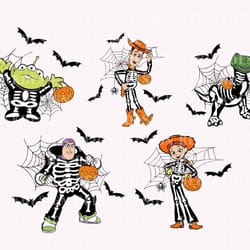 halloween charactor bundle svg, halloween svg, halloween mas