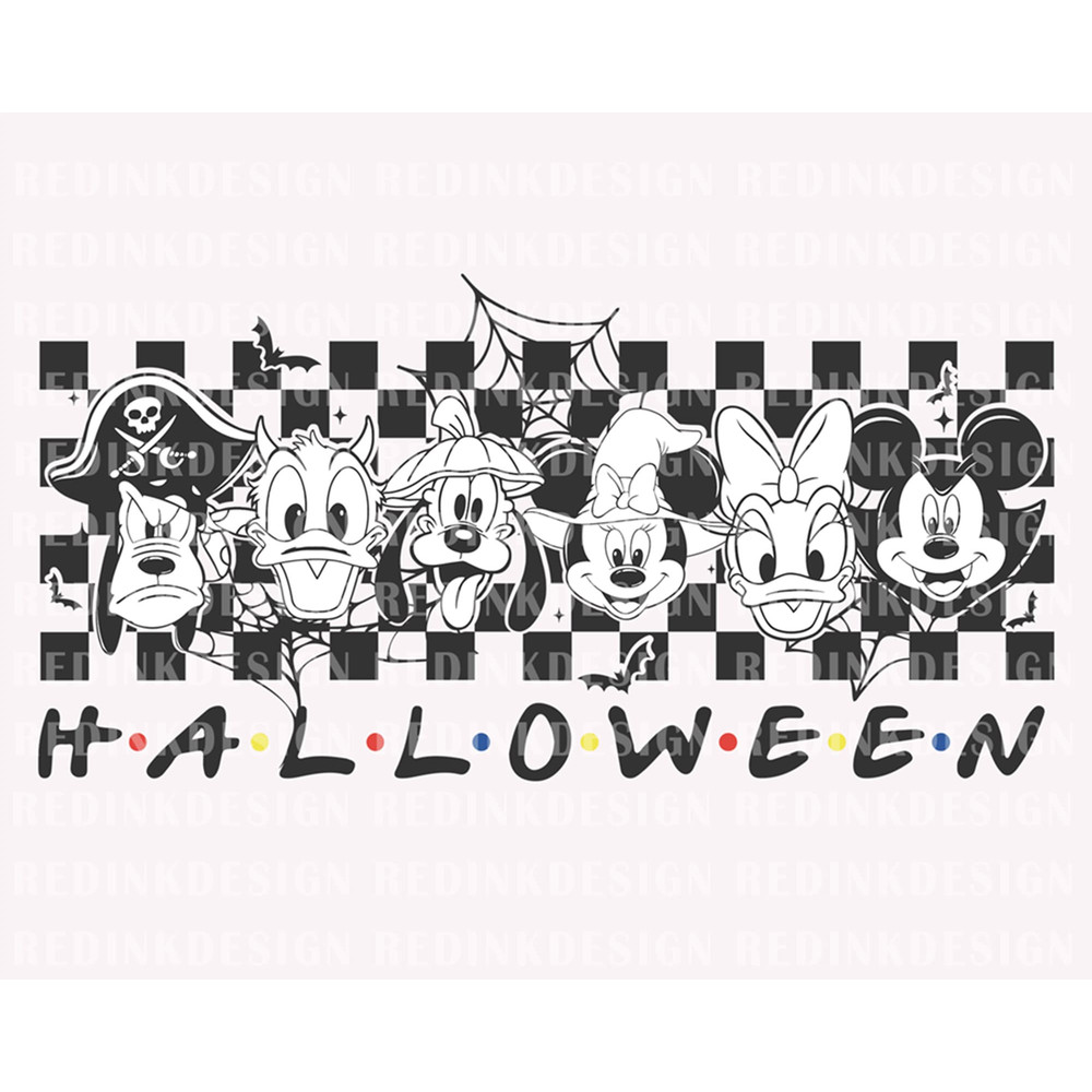 Halloween Mouse And Friends SVG, Halloween Svg, Spooky Svg, Trick Or Treat Svg, Horror Svg, Halloween Costume Svg, Spooky Svg Cut File - 1.jpg