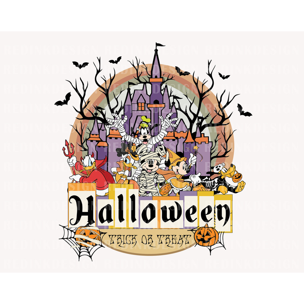 Halloween Mouse And Friends SVG, Halloween Svg, Spooky Svg, Trick Or Treat Svg, Horror Svg, Halloween Masquerade Svg, Spooky Svg Cut File - 1.jpg