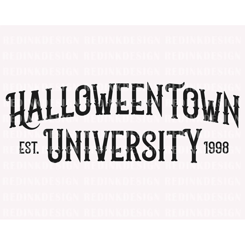Halloween Townn University 1998 SVG, Halloween Svg, Spooky Vibes Svg, Fall Svg, Trick Or Treat Svg, Boo Svg, Halloween Shirt Svg - 1.jpg