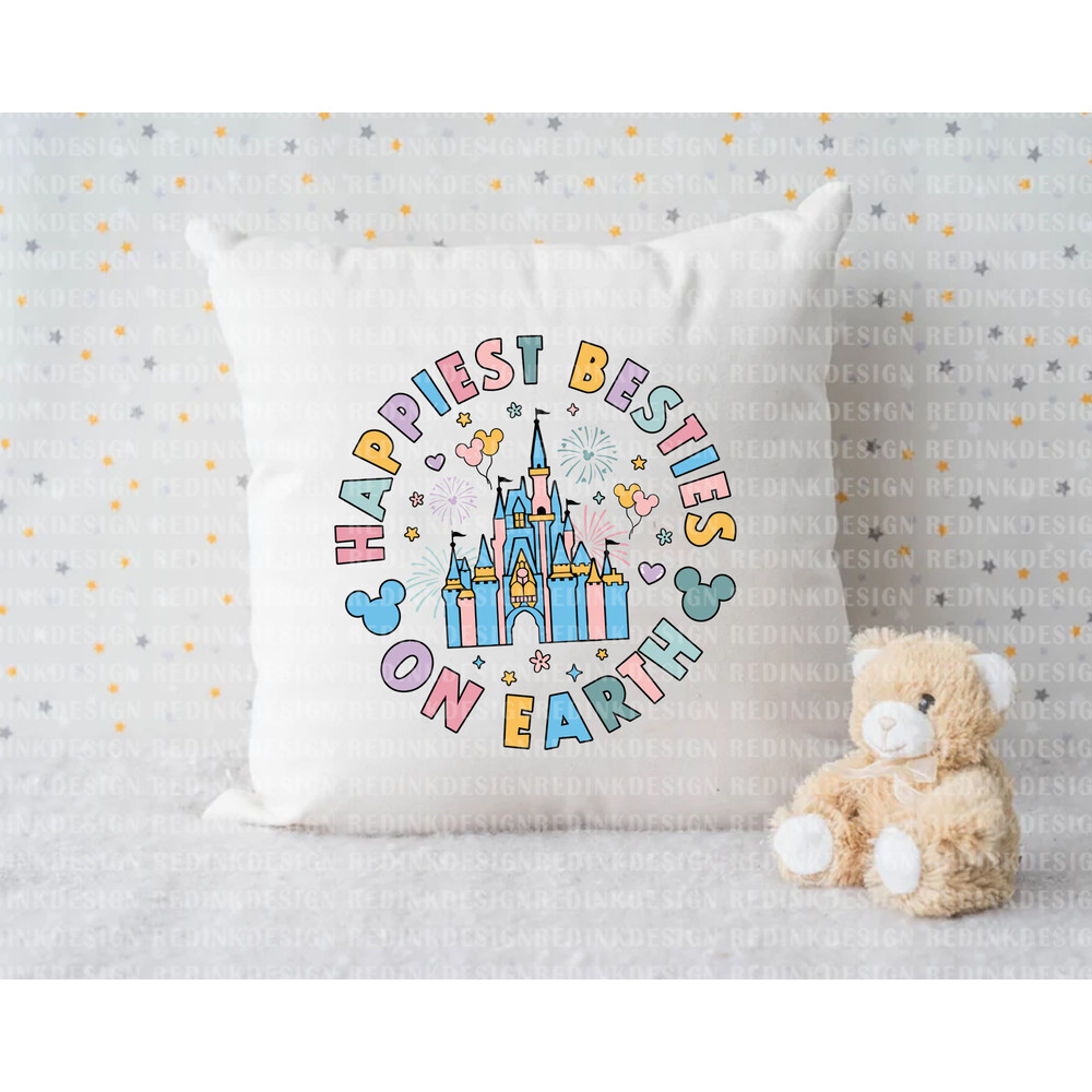 Happiest Besties On Earth Svg, Magical and Fabulous Svg, Family Vacation, Magical Castle Svg, Magical Kingdom Svg, Mouse Shirt Trip - 2.jpg