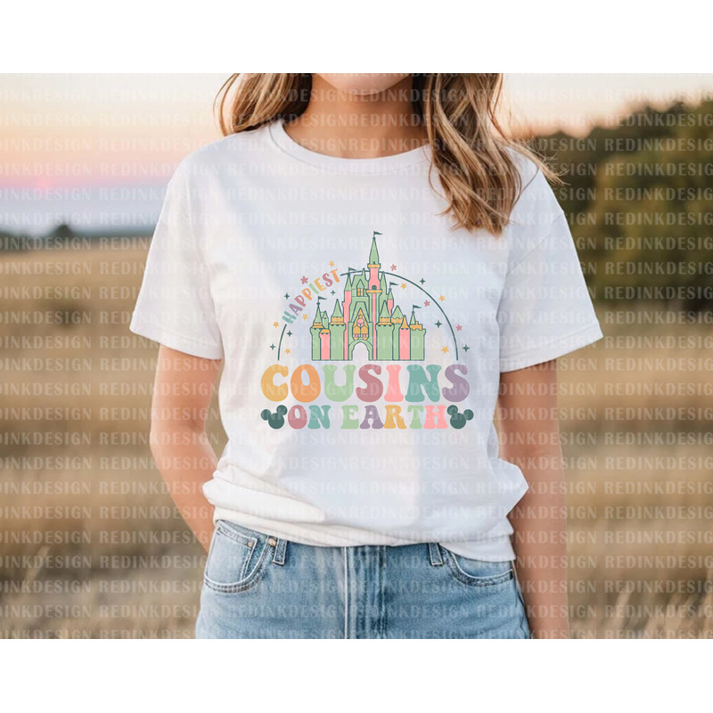 Happiest Cousins On Earth Svg, Magical Castle Svg, Family Vacation Svg, Vacay Mode Svg, Magical Kingdom Svg, Family Shirt, Digital Download - 2.jpg