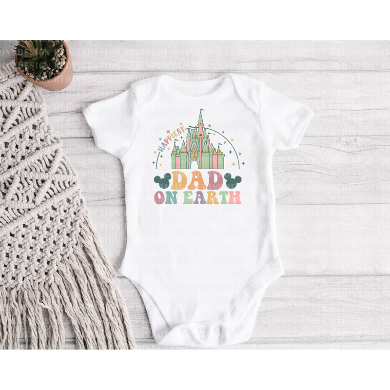 Happiest Dad On Earth Svg, Magical Castle Svg, Family Vacation Svg, Vacay Mode Svg, Magical Kingdom Svg, Family Shirt, Digital Download - 3.jpg