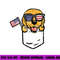 Golden Retriever Pocket American USA 4th Of July Fourth Dog png, sublimation copy.jpg