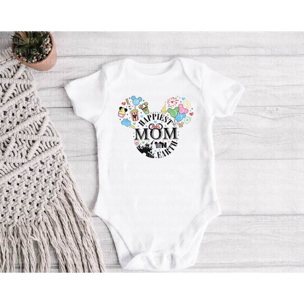 Happiest Mom On Earth Svg, Mother's Day Svg, Drinks And Foods Svg, Family Trip, Vacay Mode Svg, Mouse Head Svg, Gift For Mom, Mom Shirt Svg - 2.jpg