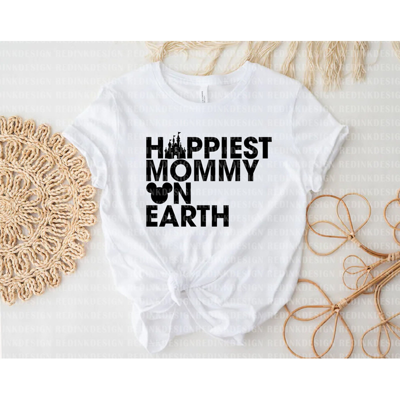 Happiest Mommy On Earth Svg, Magical and Fabulous Svg, Family Trip, Magical Castle Svg, Magical Kingdom Svg, Family Shirt, Vacay Mode Svg - 2.jpg
