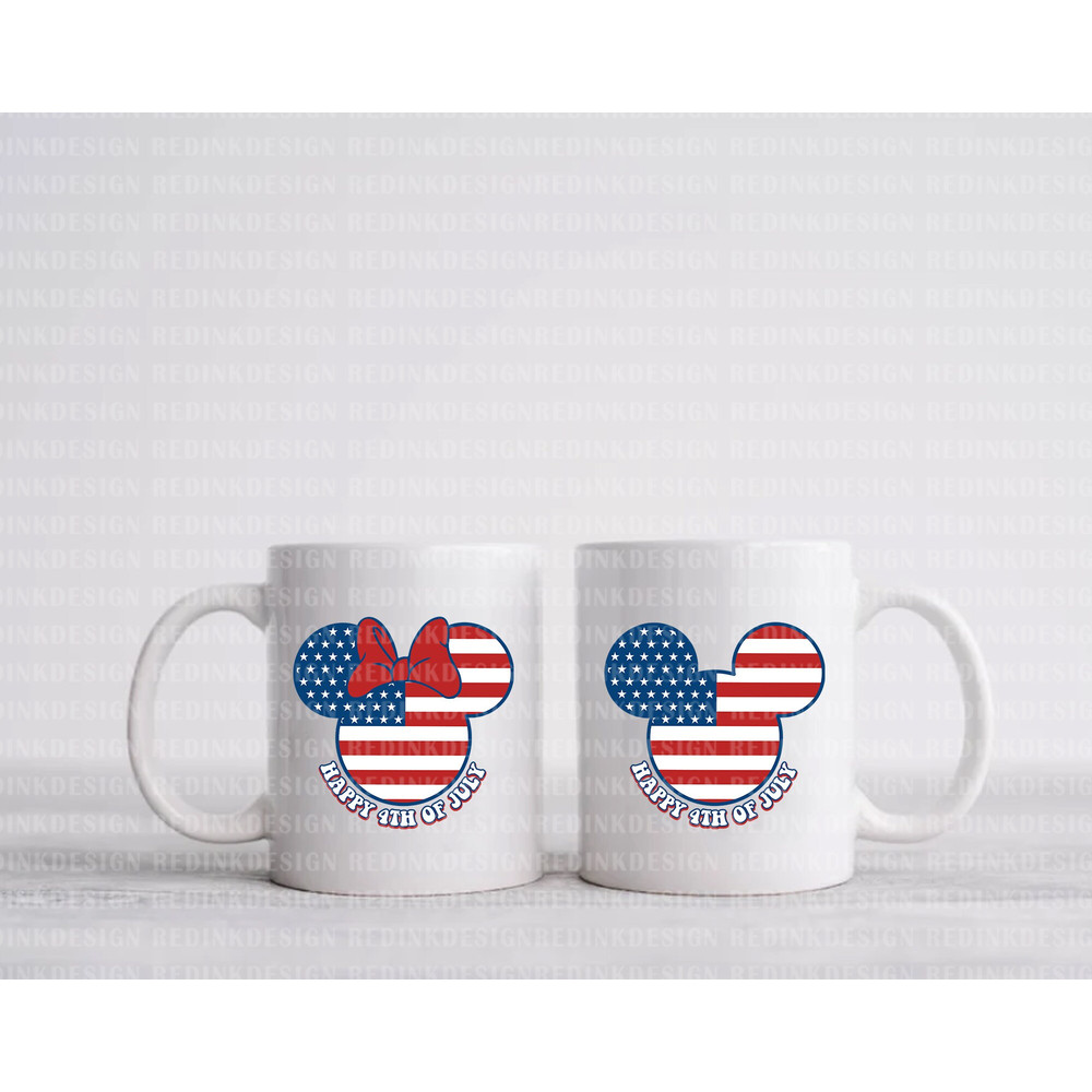 Happy 4th of July Svg, 4th of July Svg, July 4th Svg, America, American Flag Svg, Independence Day Svg, Mouse Head Svg, Digital Download - 2.jpg