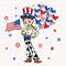 Happy 4th of July Svg, Cowgirl Svg, July 4th Svg, Mouse Balloon Svg, Fourth of July Svg, 1776 Svg, American Flag Svg, Independence Day Svg - 1.jpg
