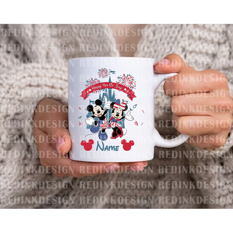 Happy 4th of July Svg, Fourth Of July Svg, Magical Castle Svg, American Svg, Patriotic Shirt Svg, Independence Day Svg, Custom Name Svg - 2.jpg