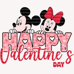 Happy Valentines Day Svg, Mouse Love Svg, Funny Valentines D