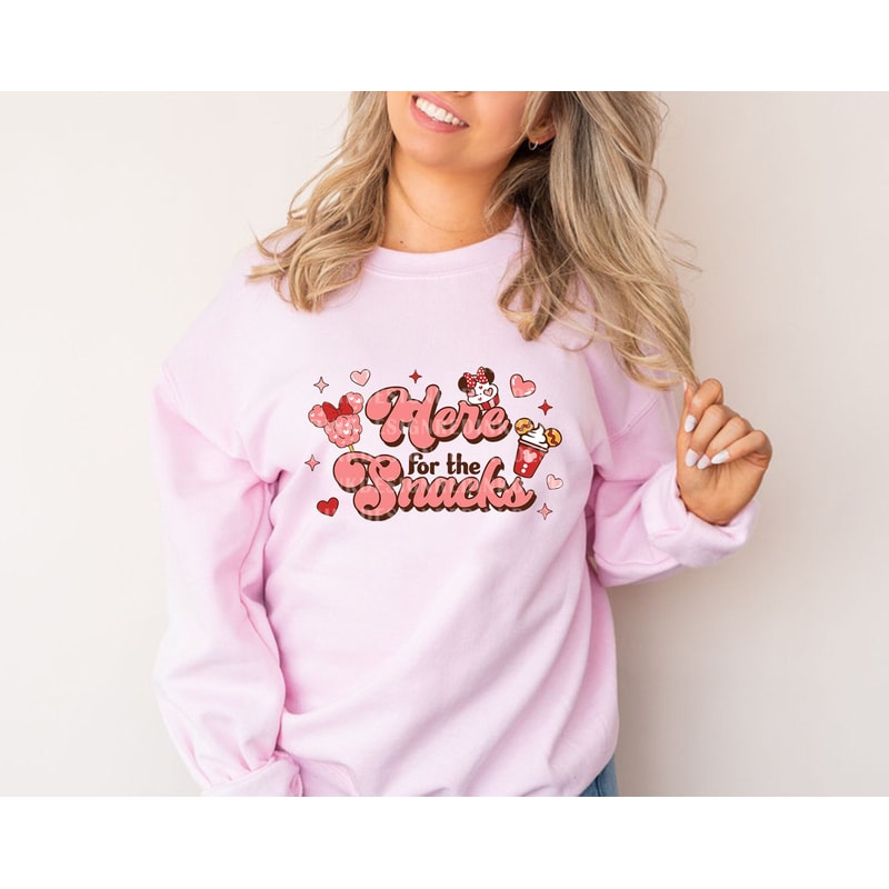 Here For The Snacks Svg, Love Mouse Svg, Funny Valentine's Day, Valentine Snacks Svg, Valentine's Day, Retro Valentines SVG File - 2.jpg