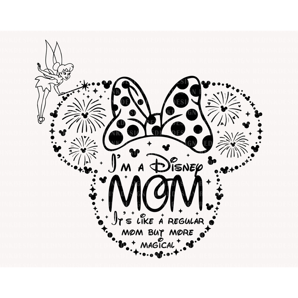 I'm A Mom, It's Like A Regular Grandma But More Magical Svg, Family Vacation Svg, Mother's Day Svg, Mouse Head Svg, Family Trip Shirt - 1.jpg